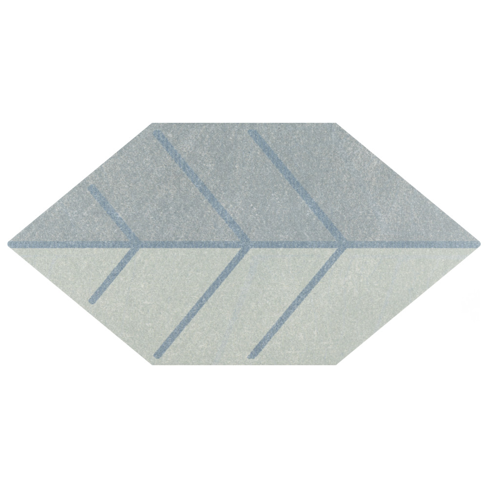 Foresta Kayak Mix 6-1/2 in. x 12-1/2 in. Porcelain Floor and Wall Tile