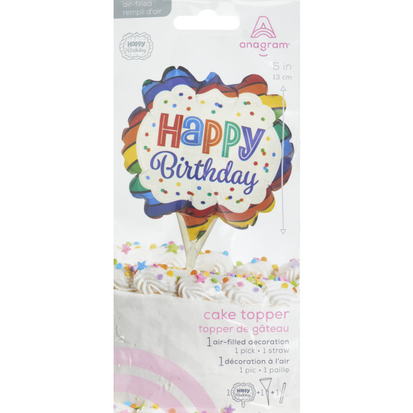 Inflatable Happy Birthday Anagram® Cake Pic