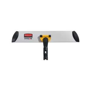 RUBQ560YW, Rubbermaid Commercial, HYGEN, Aluminum Hook & Loop Mop Frame, 18"