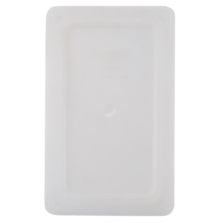 Fourth-size Super Pan V® flexible steam table pan lid in white
