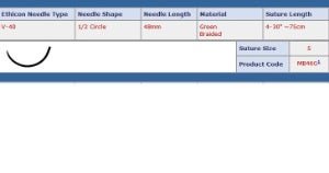 Ethibond™ Excel Suture with Needle