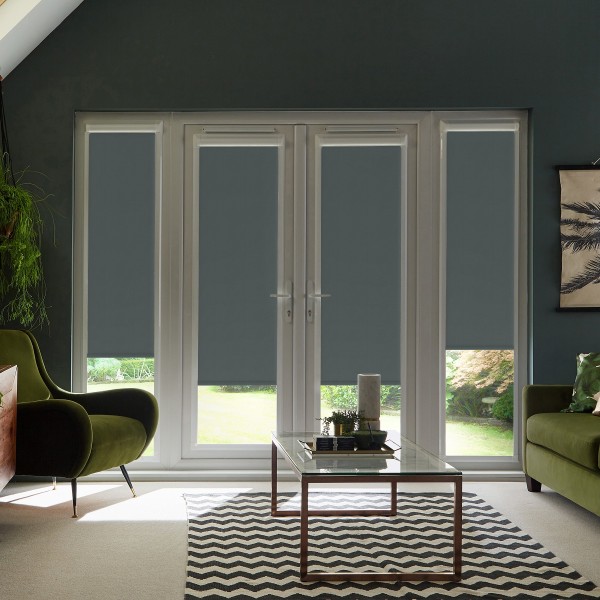 Alaska Charcoal Roller Blind