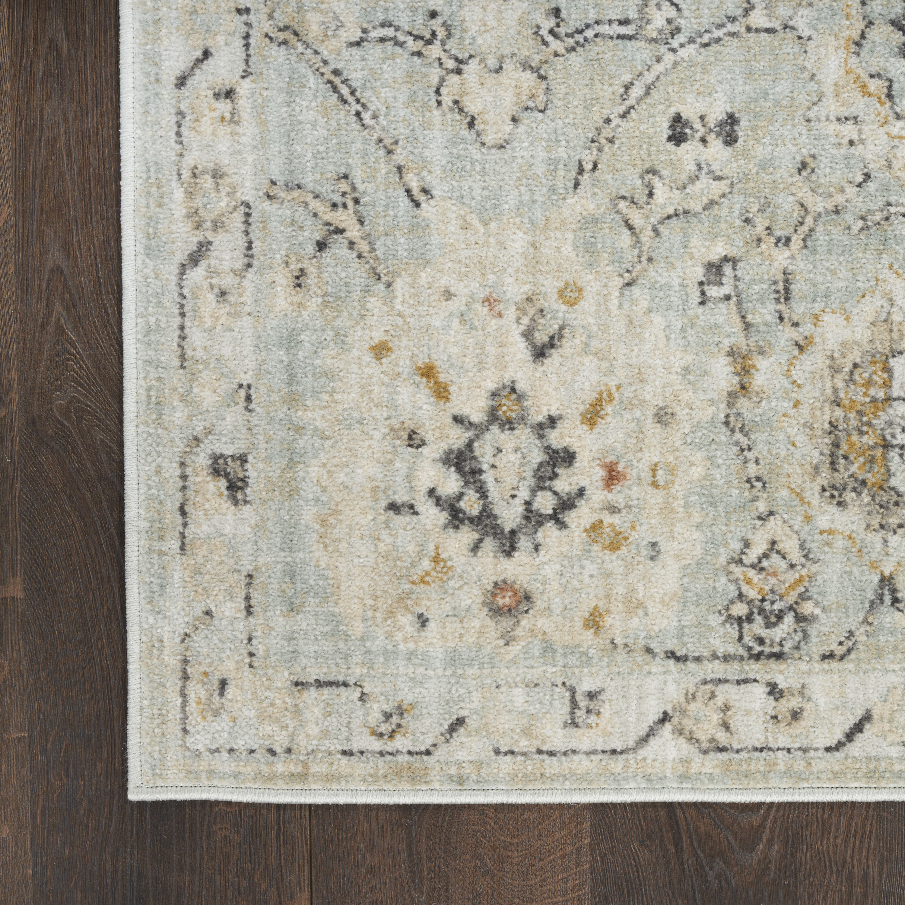 Nourison Oushak Home 8' x 9'10" Mint Vintage Indoor Rug