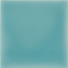 Vivid Teal 1×4 Convex Quarter Round Glossy