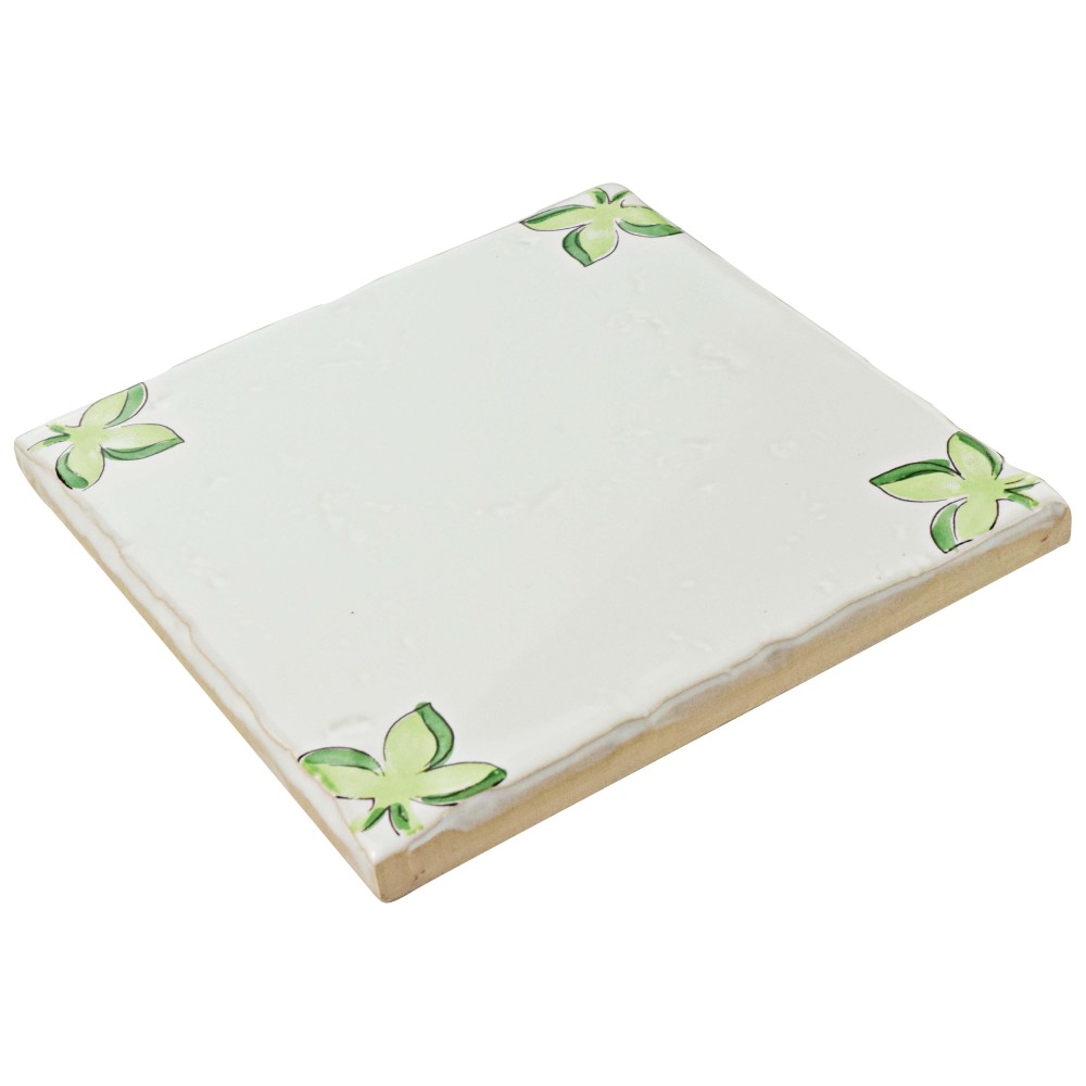 Novecento Taco Paterna Deco 5-1/8 in. x 5-1/8 in. Ceramic Wall Tile