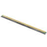 Unger, GoldenClip, 12", Brass Squeegee Channel