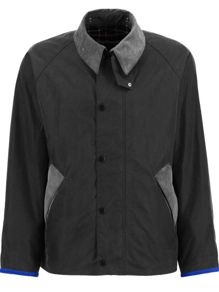 Barbour x Flower Mountain Oversized Transport Waxed Jacket Barbour x Flower Mountain Oversized Transport Waxed Jacket
