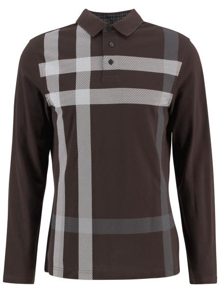 Blaine Tartan Long-Sleeved Polo Shirt Blaine Tartan Long-Sleeved Polo Shirt