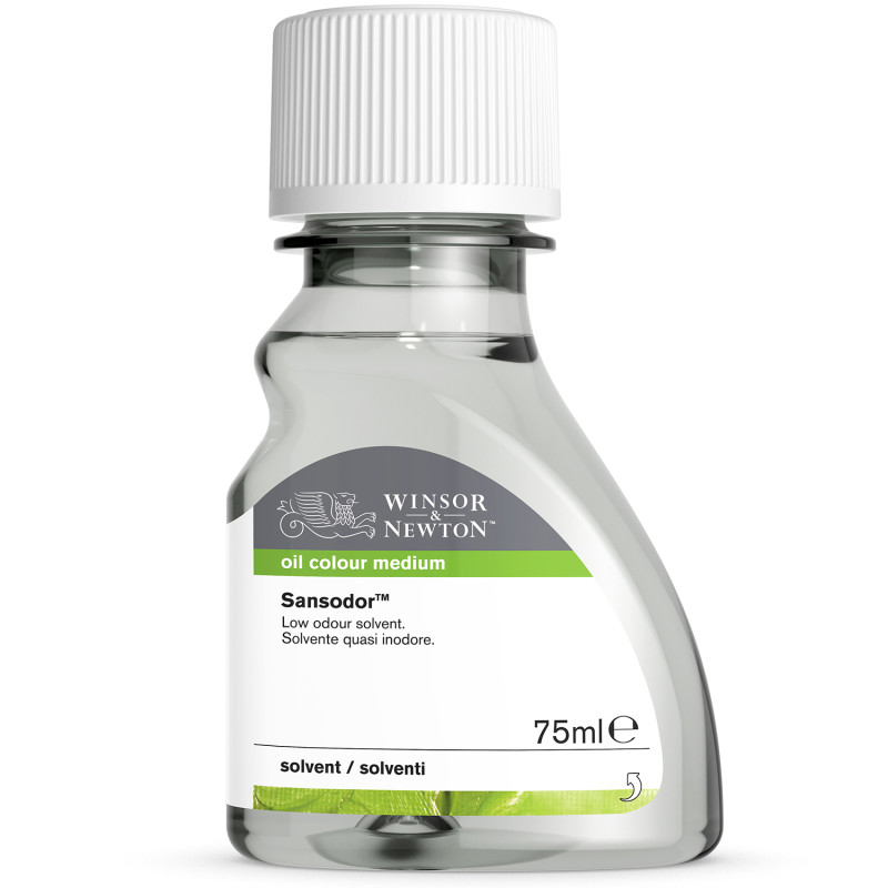 Sansodor™ (Low Odor Solvent), Oil Paint Medium, 75 mL Bottle