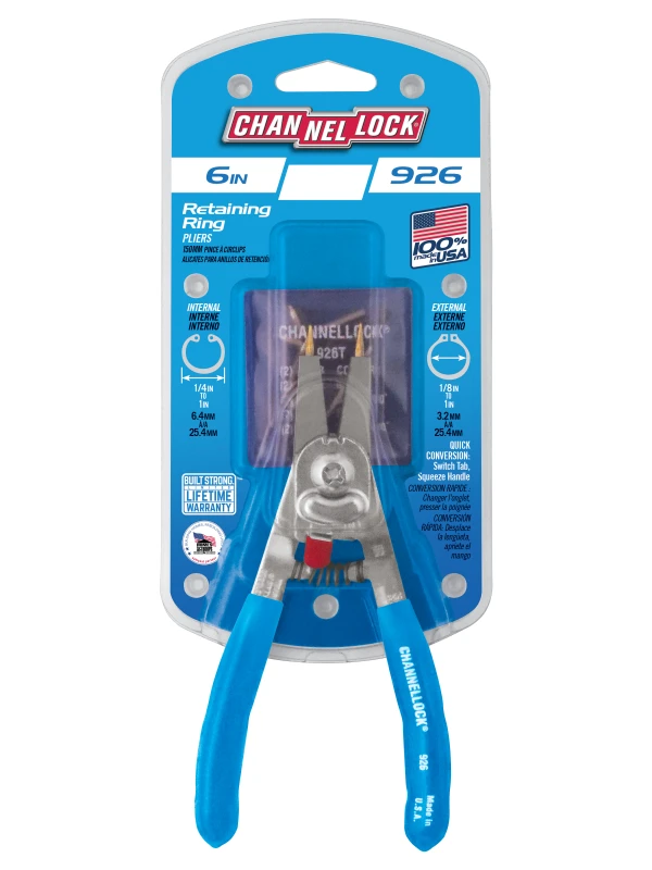 926 6-inch Convertible Retaining Ring Pliers