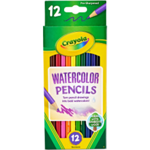 Watercolor Pencils, 12 Count