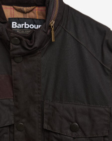 Barbour Re-Loved Corbridge Waxed Jacket - Size S Rustic