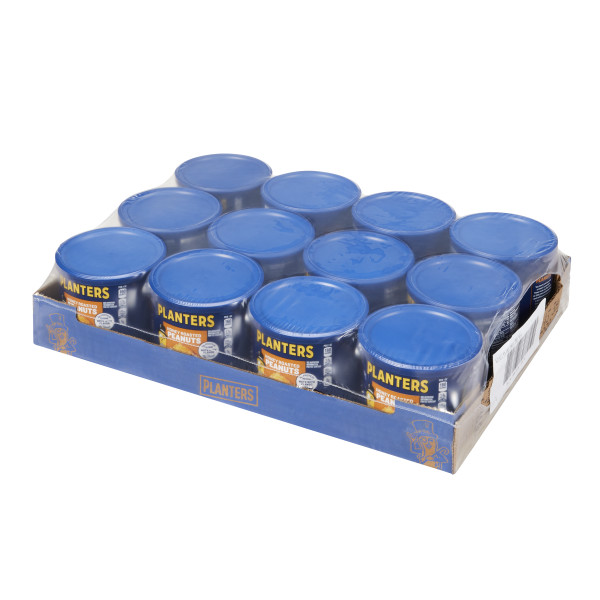 PLANTERS(r) Peanuts Honey Roasted 12/12 oz . C1RA - Front Right Closed Case (Hi Res)