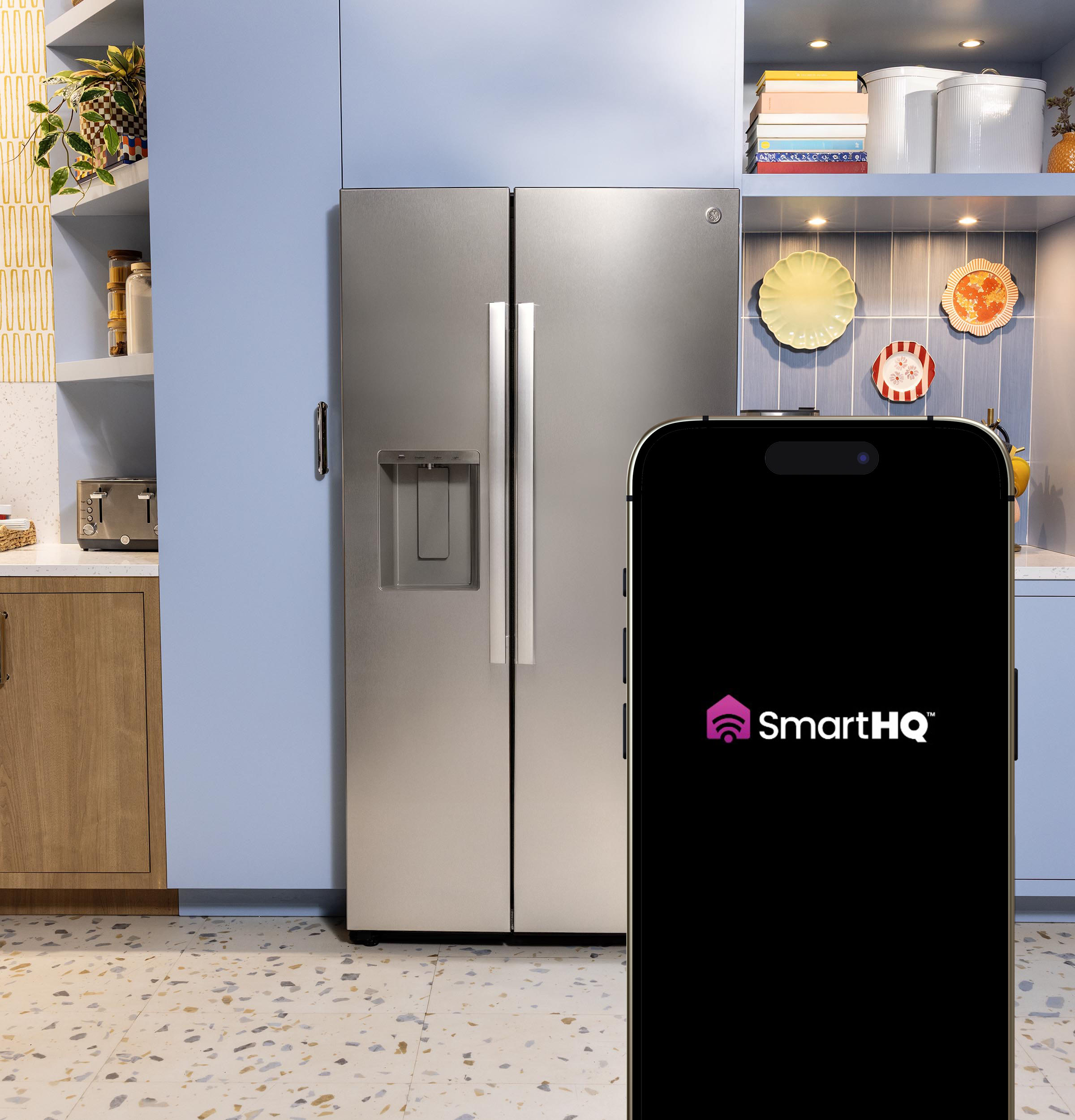 Built-In Wi-Fi, Powered by SmartHQ™