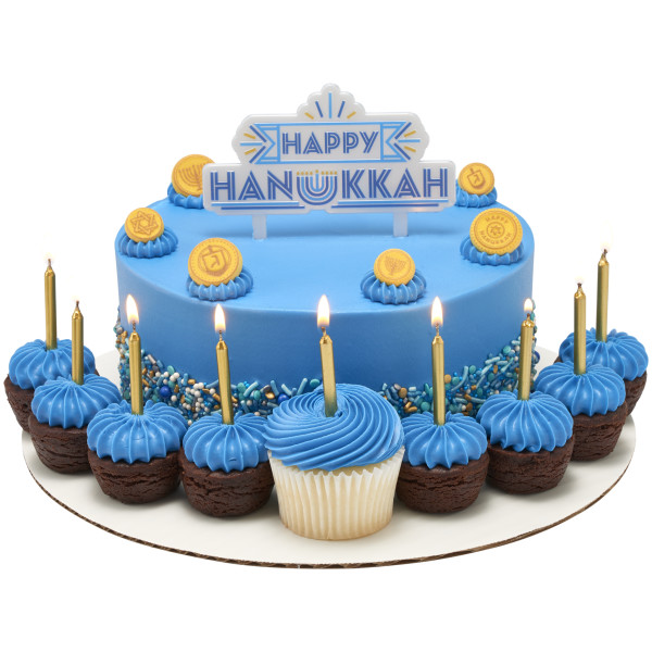 Happy Hanukkah Vertical Layon
