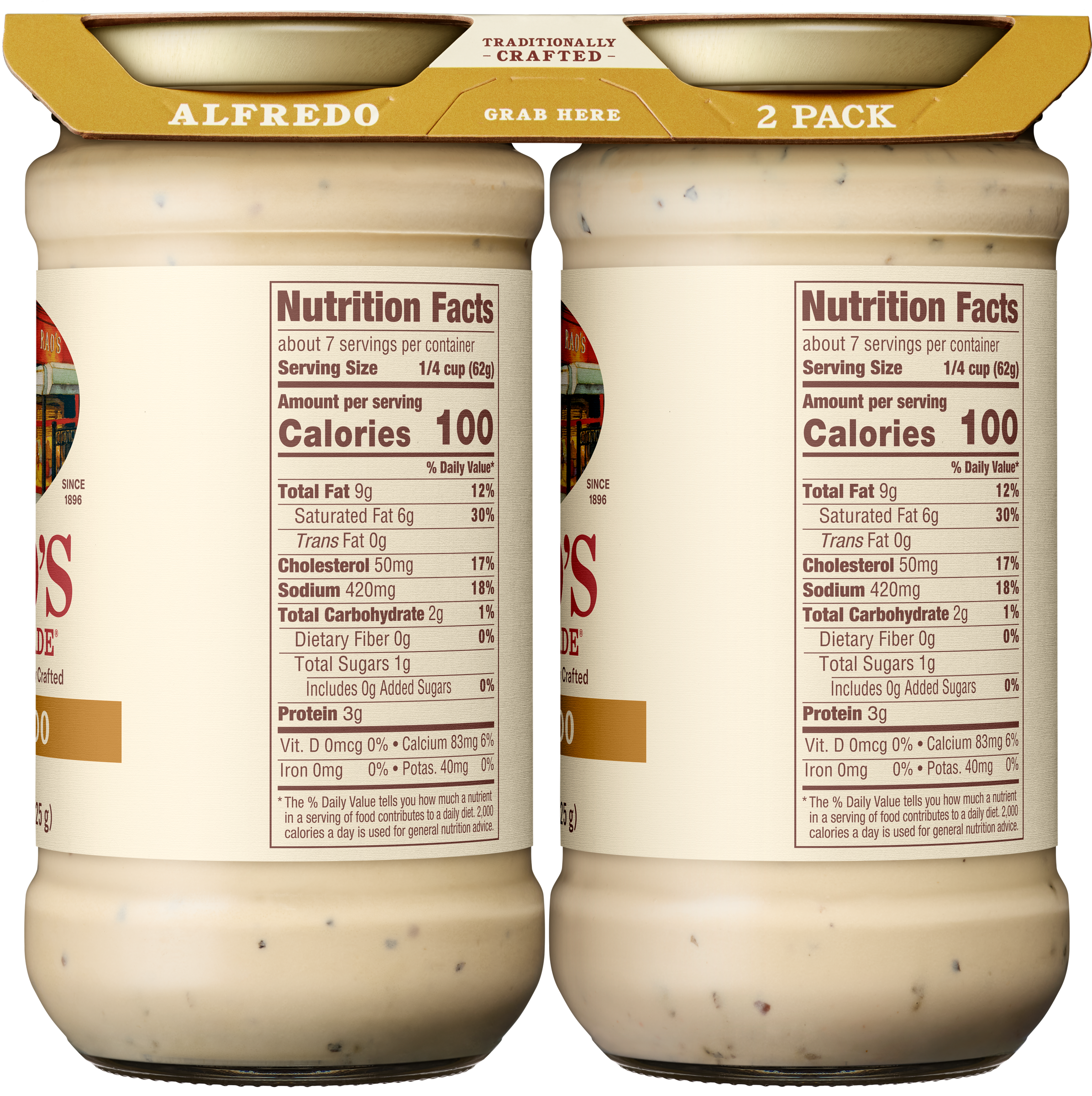 Alfredo Sauce, 15 oz - Right Image