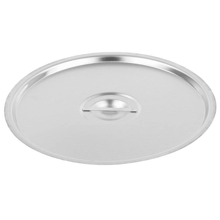 11 ¾-inch stainless steel stockpot cover