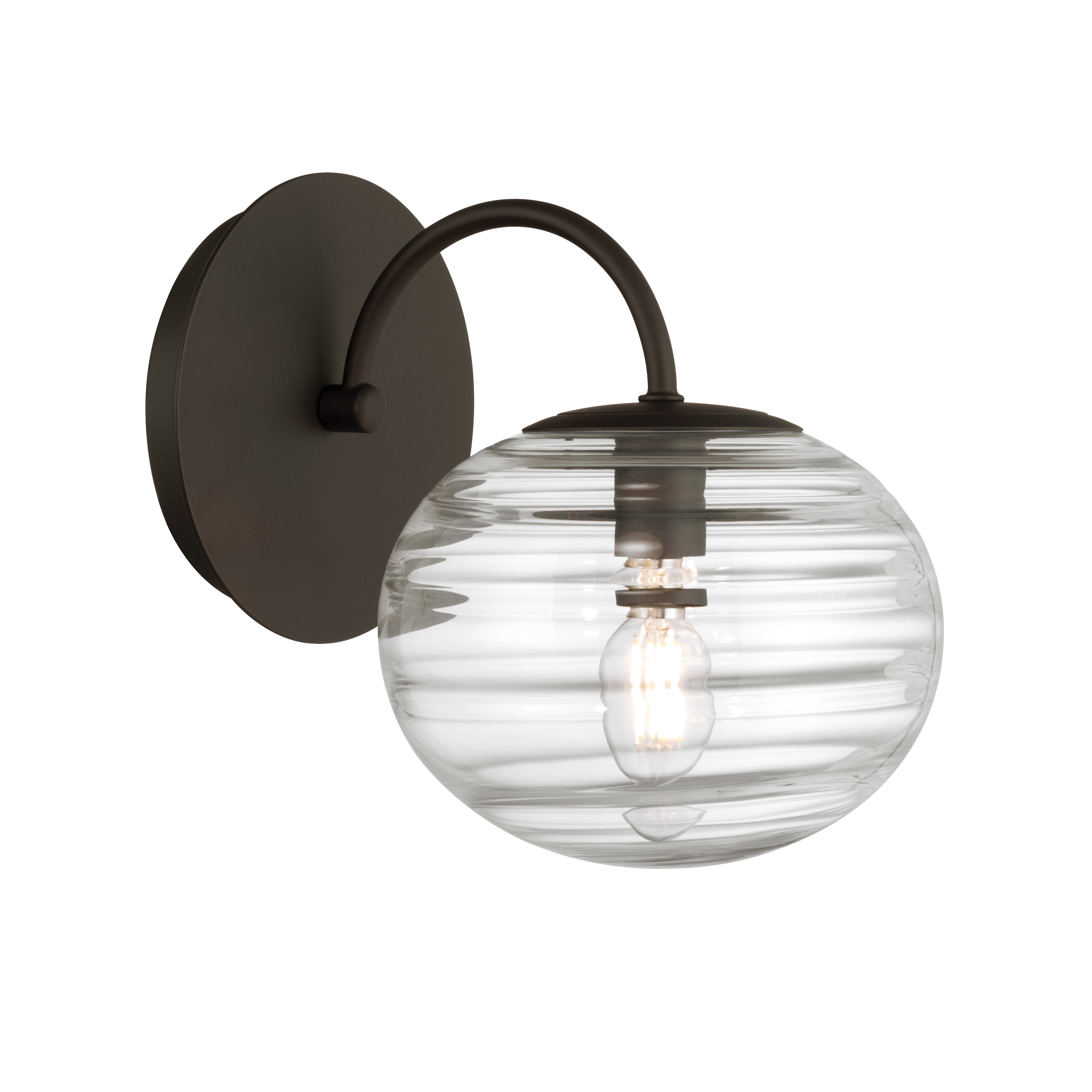 Lenora 8.25" High 1-Light Bath Sconce