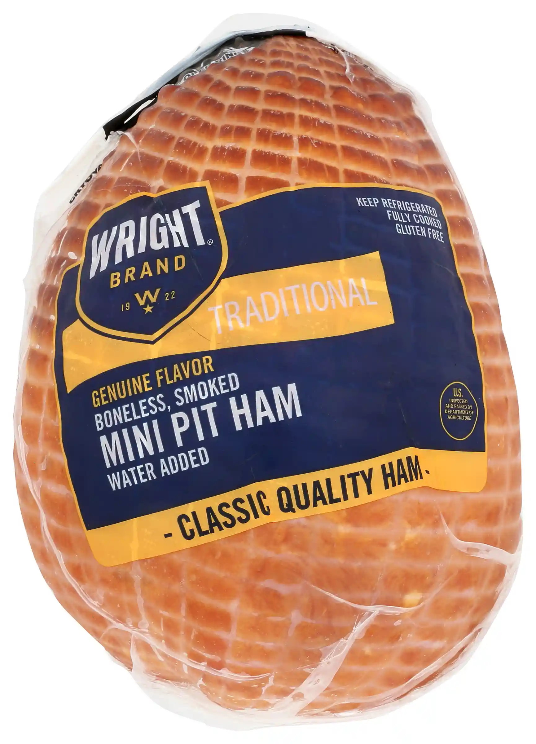 Wright® Brand Fully Cooked Boneless Smoked Mini Pit Ham_image_21