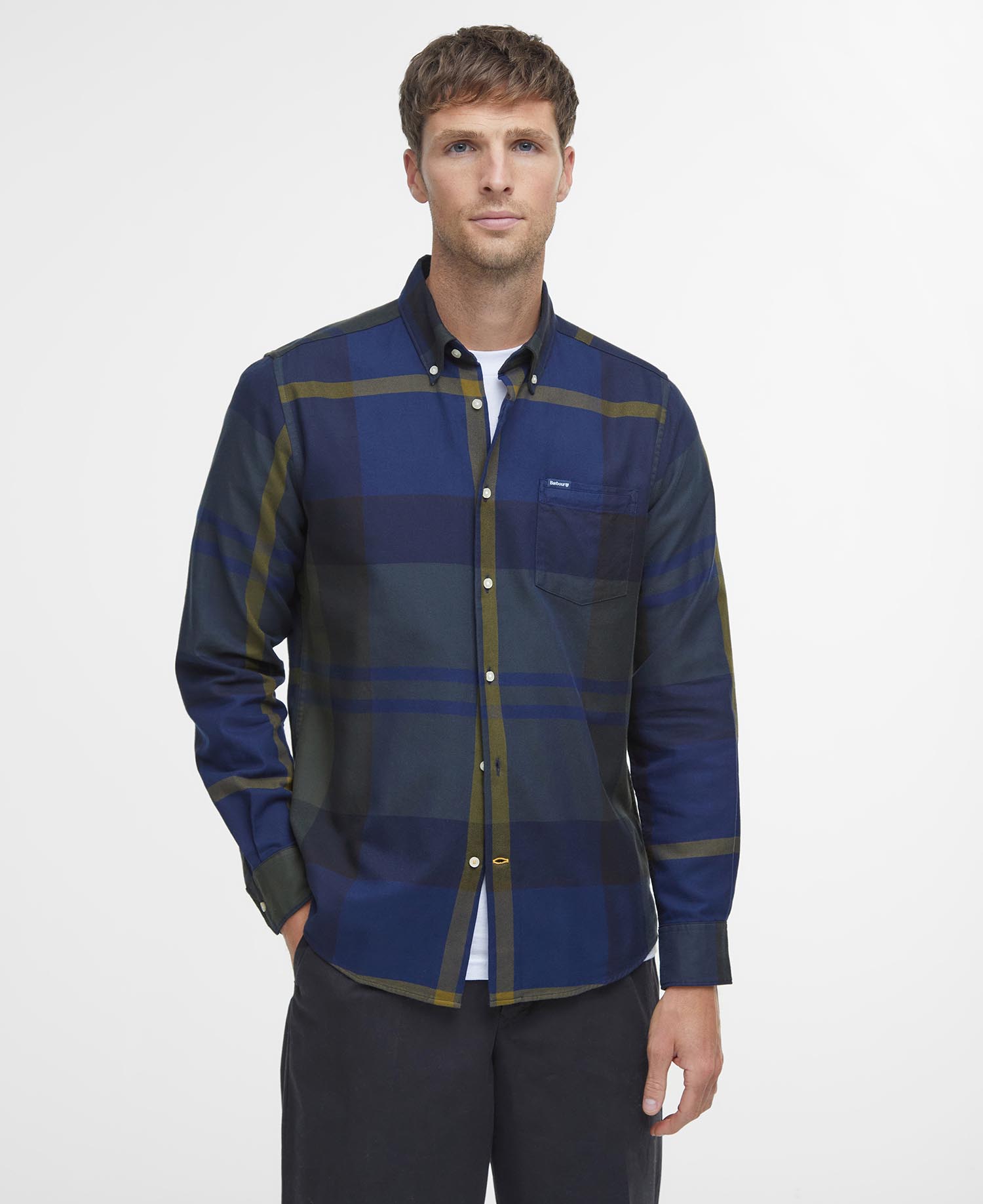 Dunoon Tailored Long-Sleeved Shirt image number 0