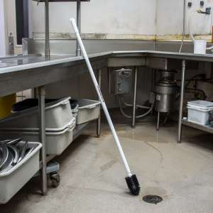 Carlisle, Flo-Pac, Plastic Floor Drain Handle, 49", White