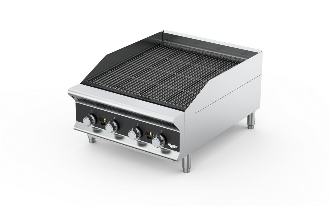 Inch Heavy Duty Gas Radiant Charbroiler Vollrath Foodservice