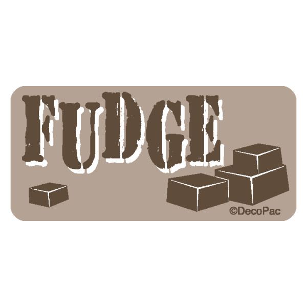 Fudge Promotional Label