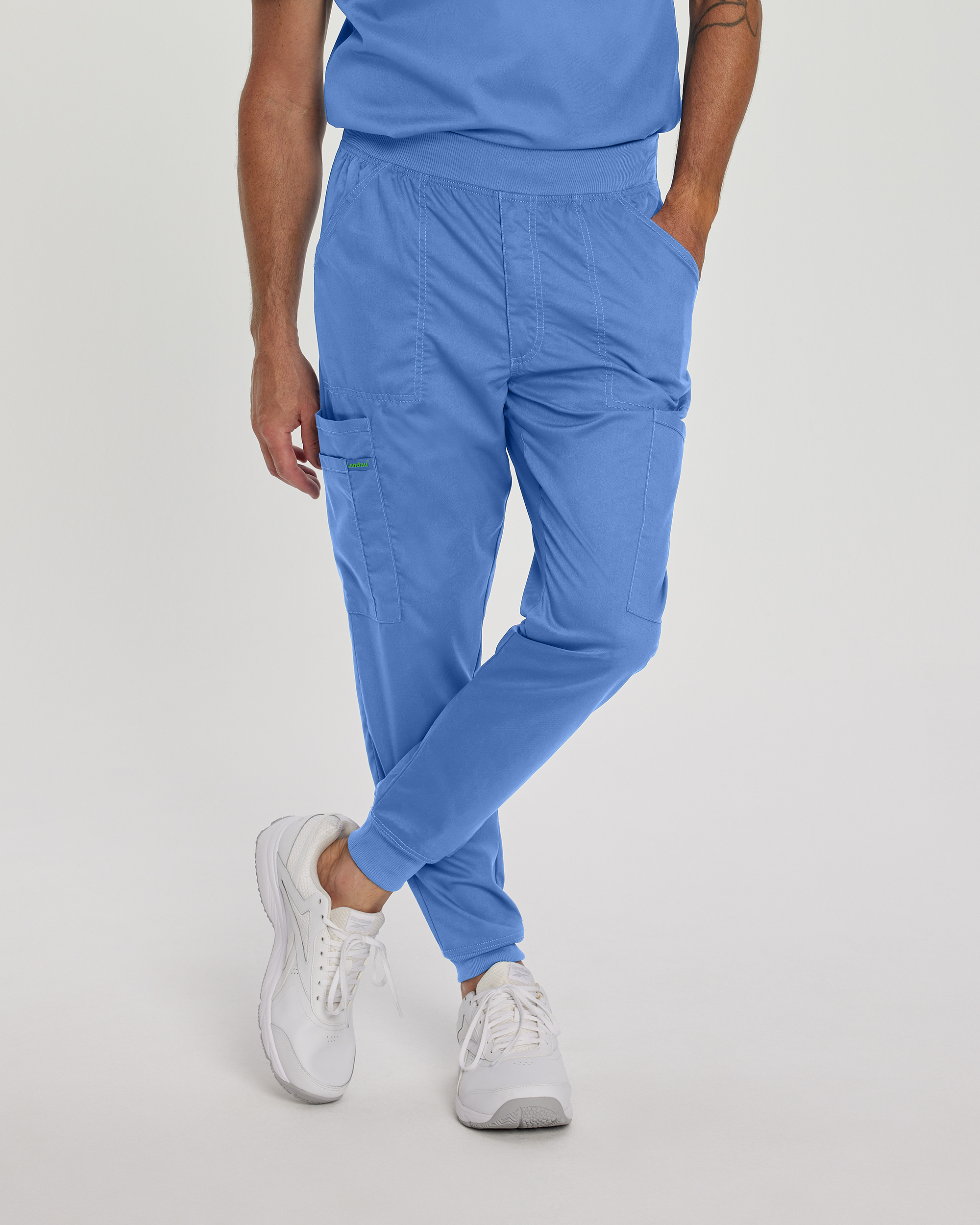 Landau ProFlex Men&#39;s Jogger Scrub Pants-Landau