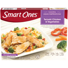 Smart Ones Teriyaki Sweet & Spicy Chicken & Vegetables Brown Rice, 9 oz Box