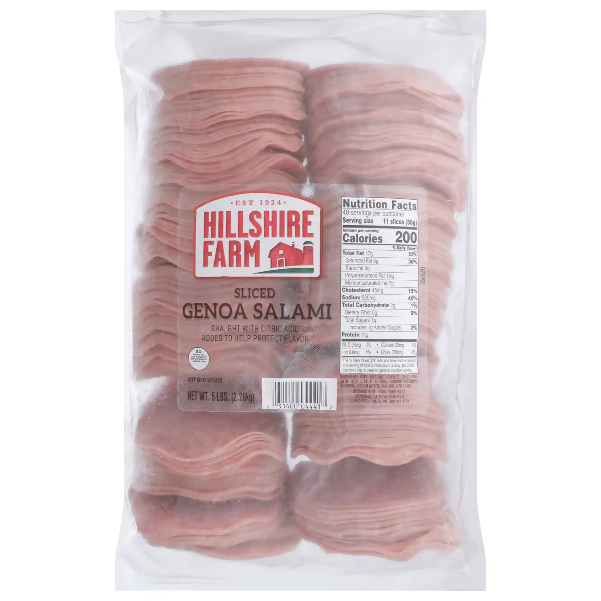 Hillshire Farm® Sliced Genoa Salami_image_3