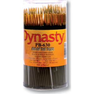Eye of the Tiger Liner Brush Canister, 144 Brushes