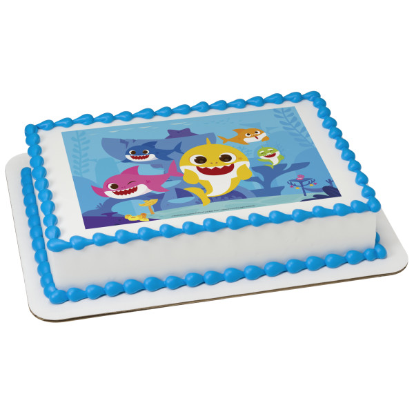 Baby Shark Jawsome! PhotoCake® Edible Image®