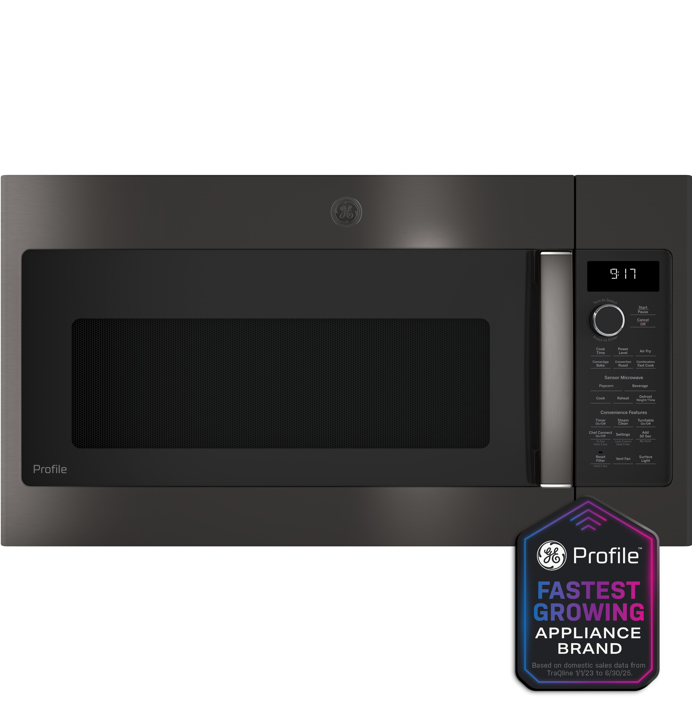 GE Profile™ 1.7 Cu. Ft. Convection Over-the-Range Microwave Oven