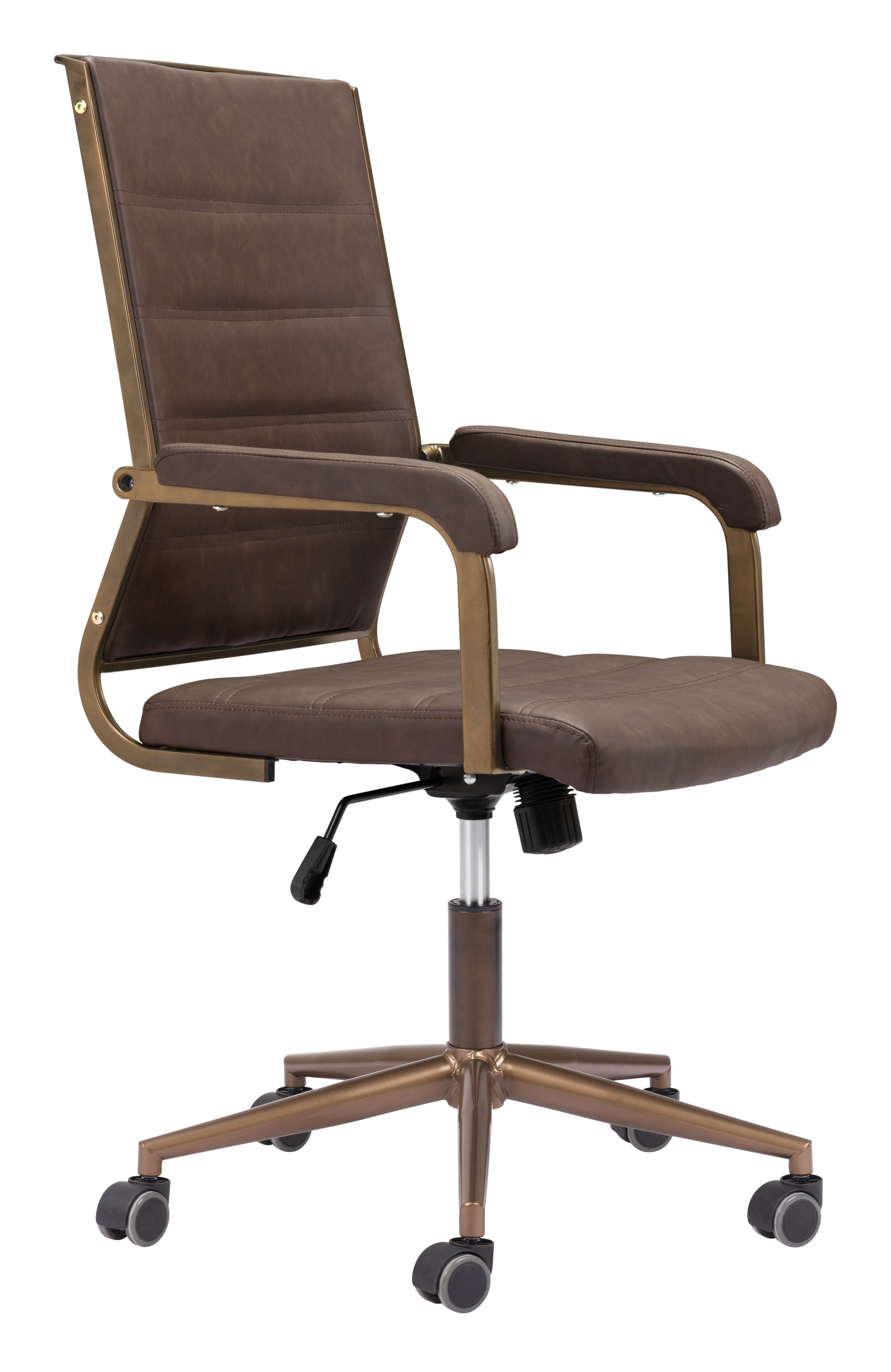 Auction Office Chair Espresso product image