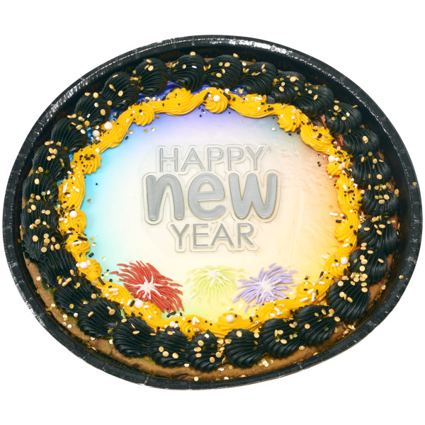 Happy New Year Metallic Layon