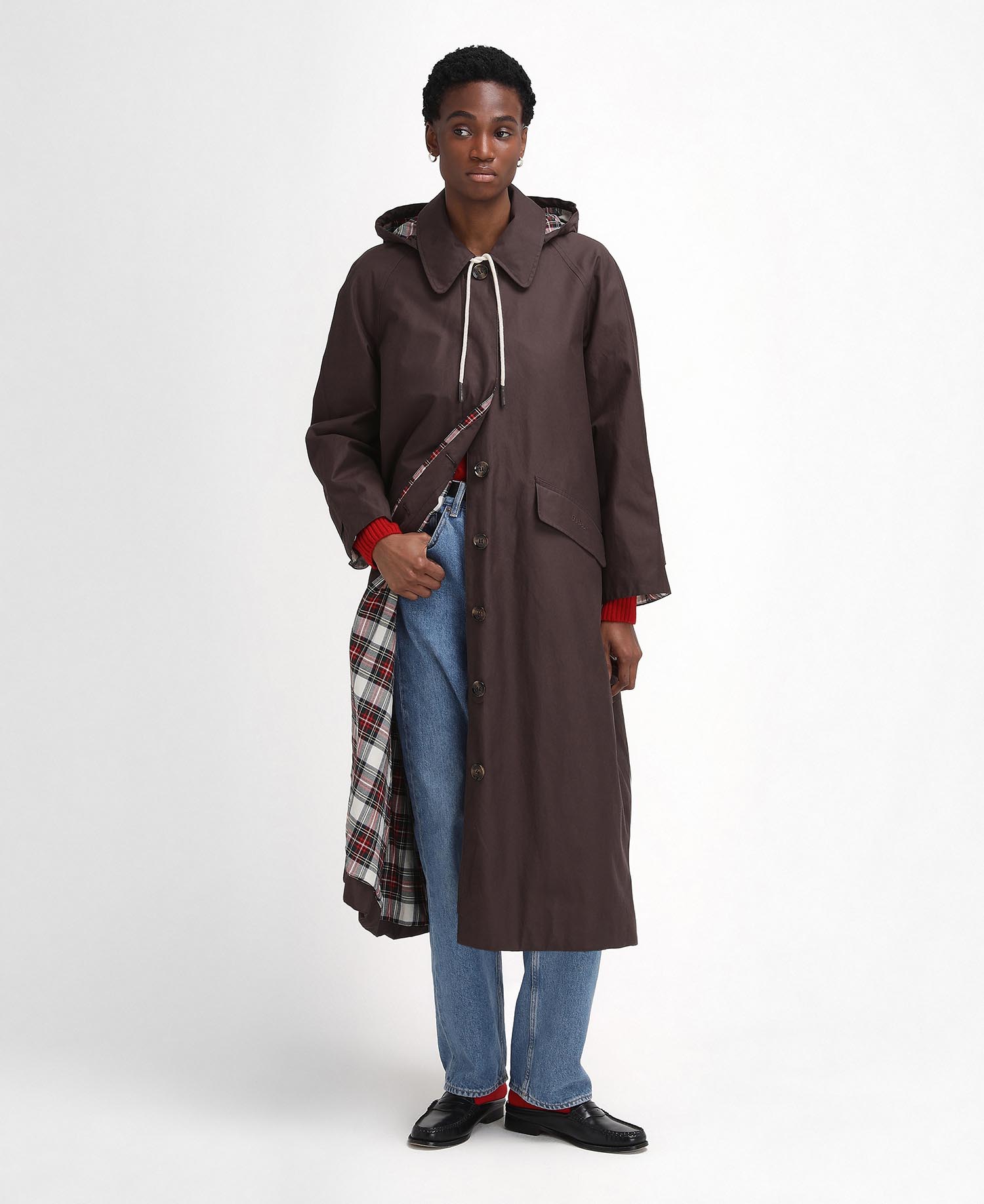 Barbour The Edit by Alexa Natalie Waterproof Trench Coat image number 0