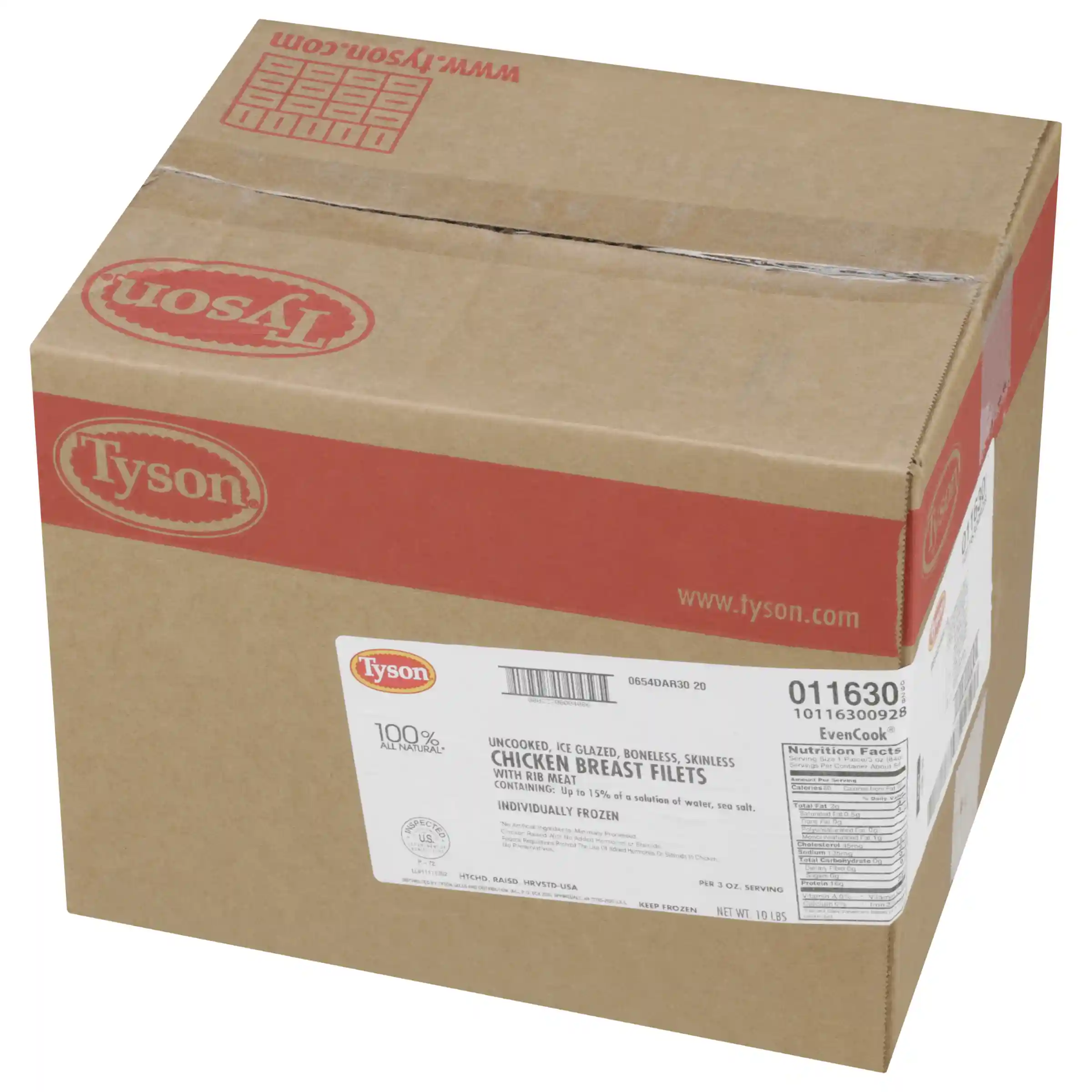 Tyson® EvenCook® IF Unbreaded Boneless Skinless Chicken Breast Filets, 3 oz._image_5