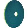 Hillyard, Trident® SmartScrub™ Clean and Shine Round Floor Pad, 17", Blue/Yellow