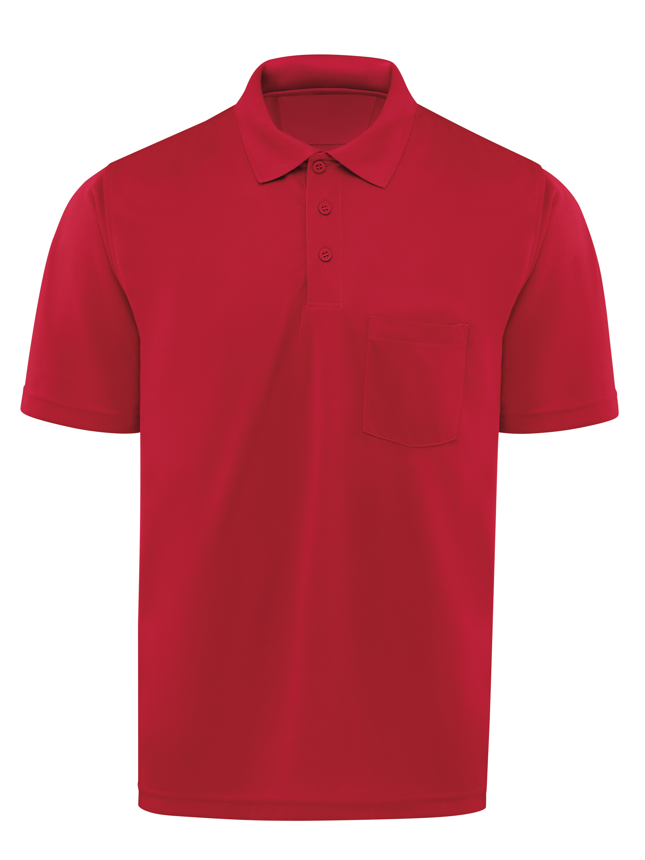 Polo de bolsillo tejido de rendimiento de manga corta Red Kap para hombre - Imagen 30 de 41