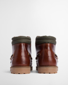 Re-Engineered Tiller Moccasin Boots Mahogany