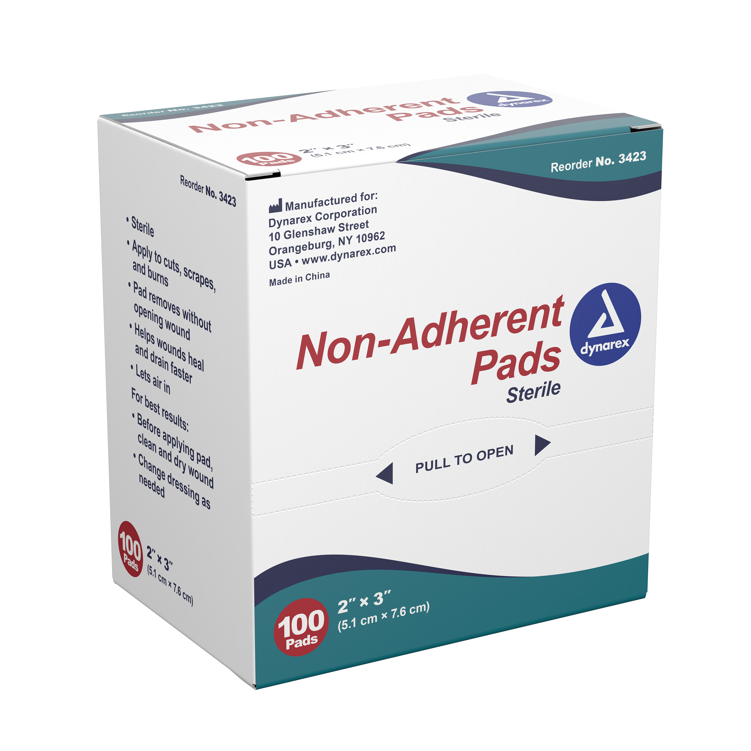 Non-Adherent Pads Sterile, 2
