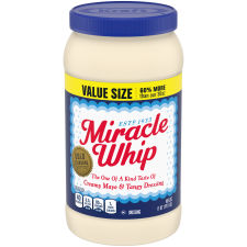Miracle Whip Dressing Value Size, 48 fl oz Jar