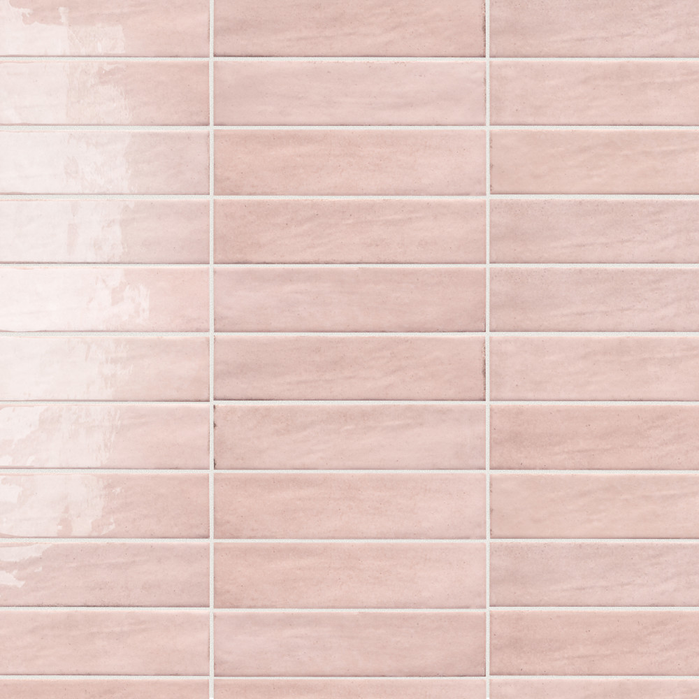 Tribeca Studio Tea Rose 2-3/8 in. x 9-5/8 in. Porcelain Wall Tile