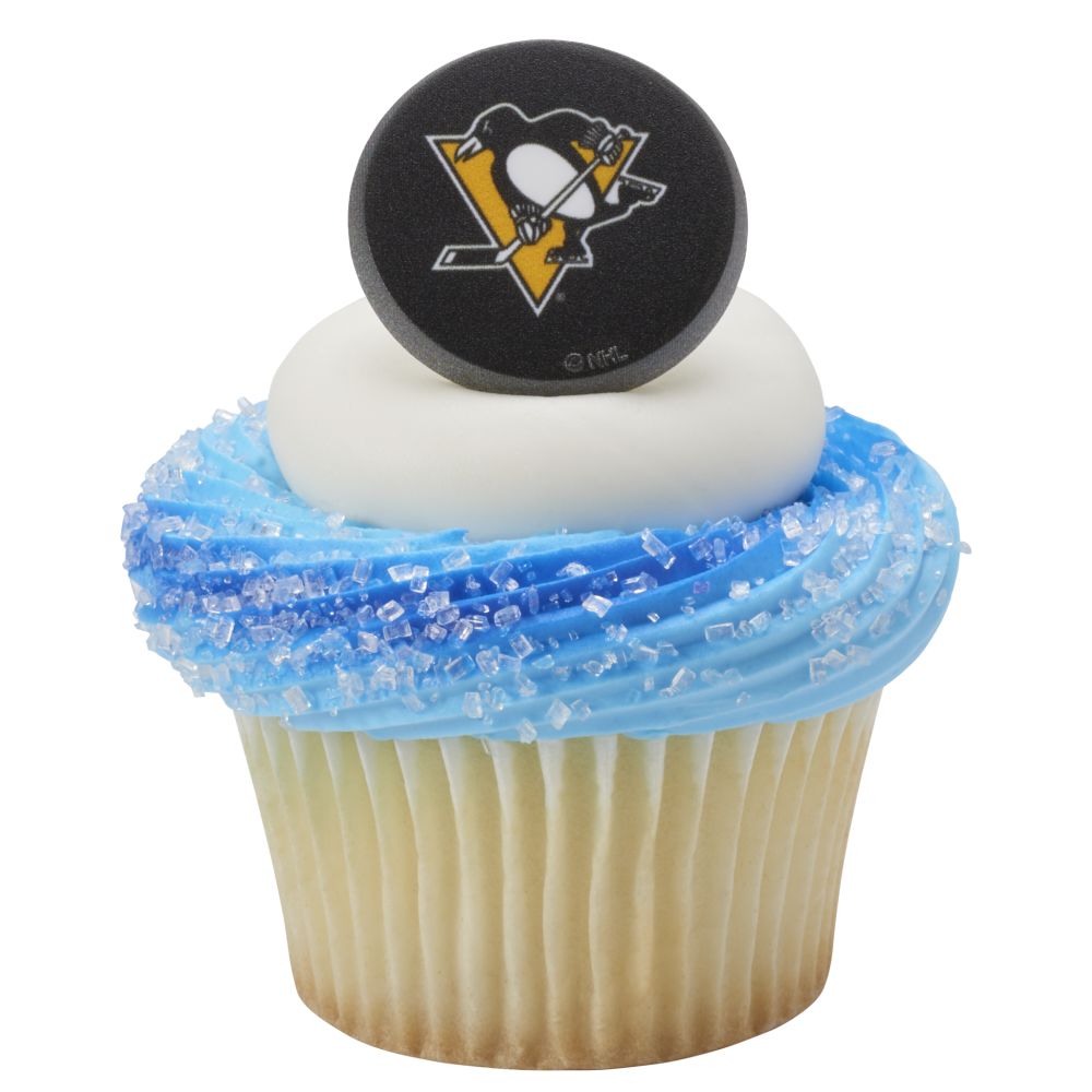 Image Cake NHL® Team Puck Pittsburgh Penguins®
