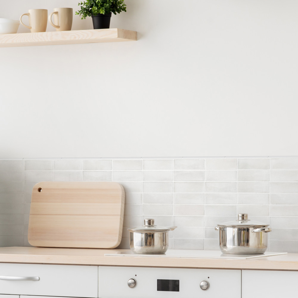 Coco Matte Cloud White 2 in. x 5-7/8 in. Porcelain Floor and Wall Tile