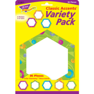 Color Harmony&trade; Hexa-swirls Classic Accents&reg; Var. Pack, 36 ct