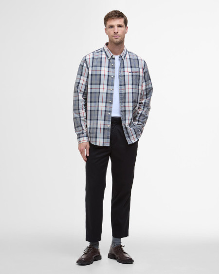 Camicia a maniche lunghe Laggon in tartan con vestibilità comoda