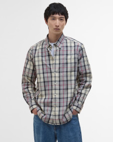 Taggon Tartan Oversized Shirt Dress Tartan