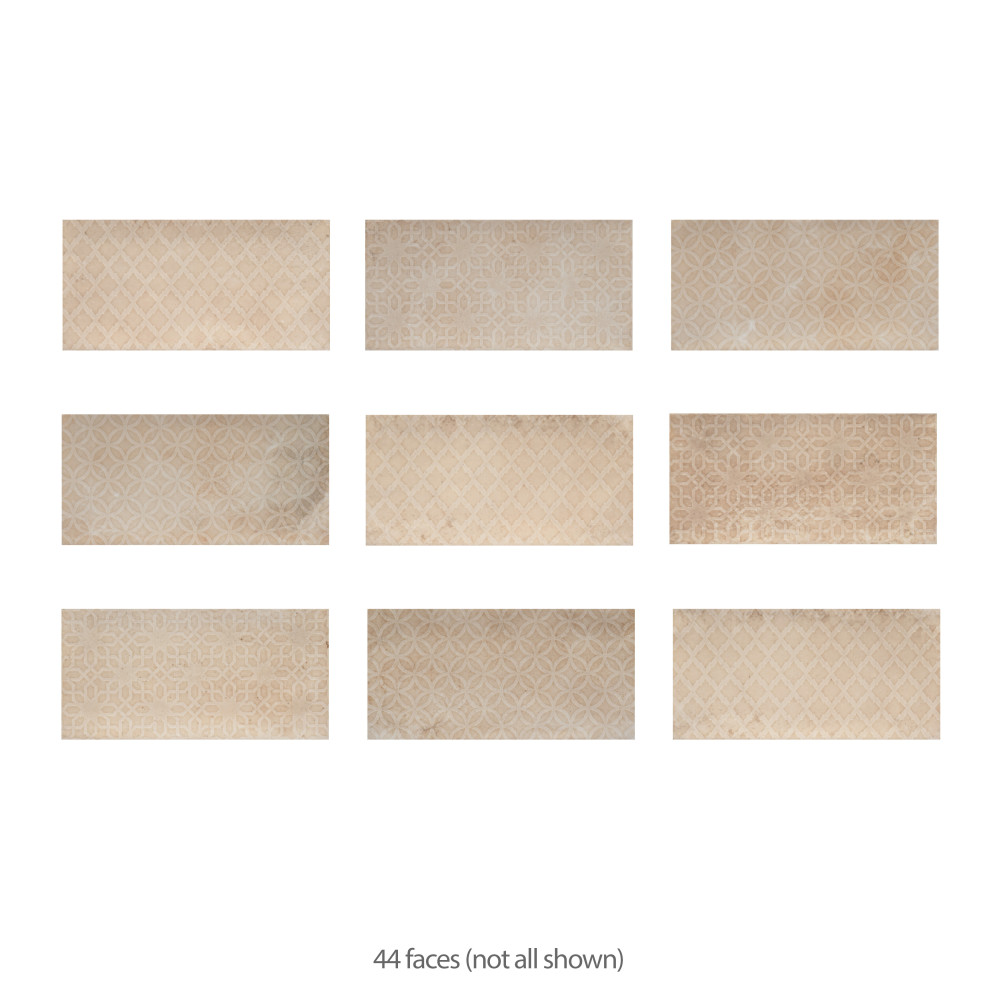 Camden Decor Bone 4 in. x 8 in. Ceramic Wall Tile