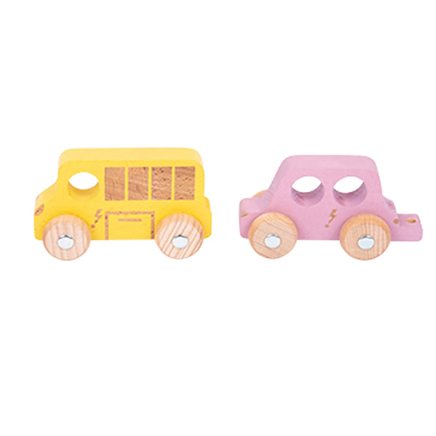 TickiT Rainbow Wooden City E-Vehicles - Set of 3 image number null
